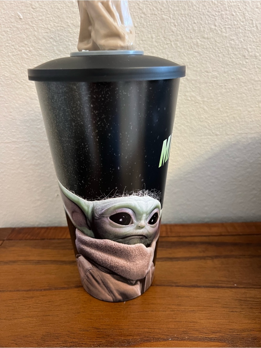 Mandalorian & Grogu Hover Pram Popcorn Bucket, Topper Cup, "This is The Way" Tin - Picture 12 of 16